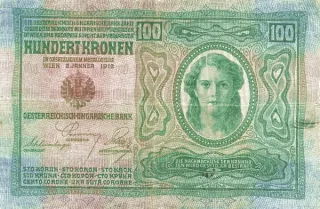 Croatian States 100 Kronen, 1920 image